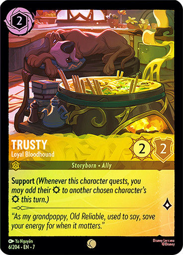 Trusty - Loyal Bloodhound (LOR_ARC) / Foil