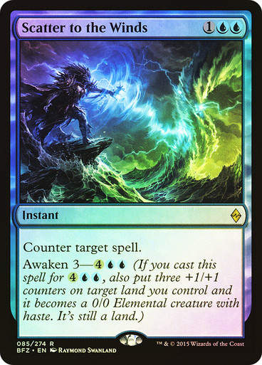 Scatter to the Winds (BFZ) (85) / Foil