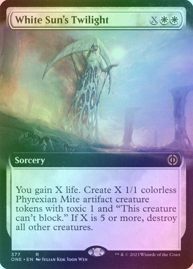 White Sun's Twilight (ONE) (377) / Extended Art / Foil