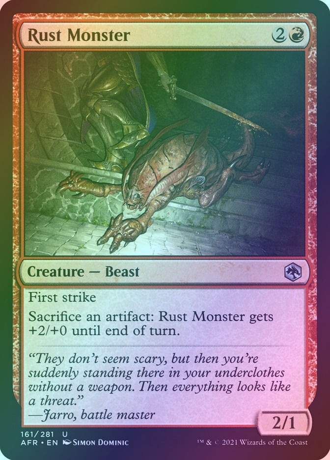 Rust Monster (AFR) (161) / Foil