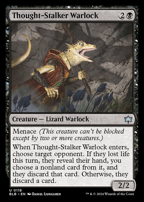 Thought-Stalker Warlock (blb) (118)