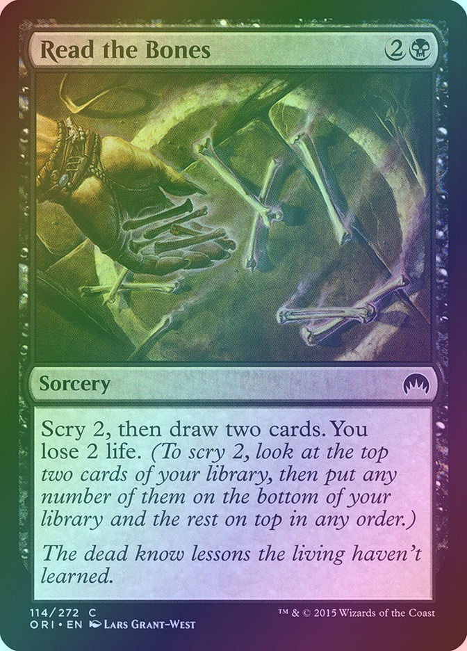 Read the Bones (ORI) (114) / Foil