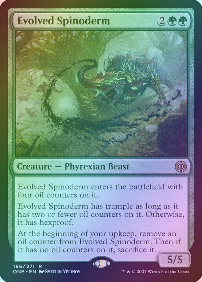 Evolved Spinoderm (ONE) (166) / Foil
