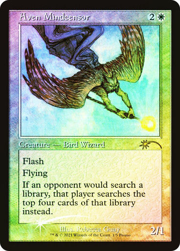 Aven Mindcensor (plg21) / Love Your LGS Foil