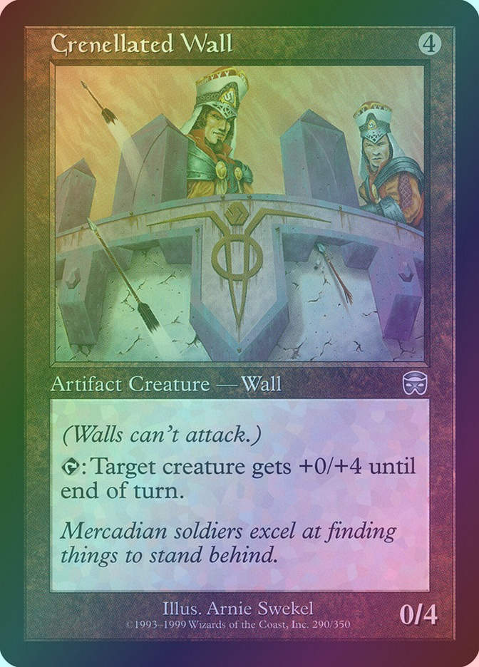 Crenellated Wall (MMQ) (290) / Foil
