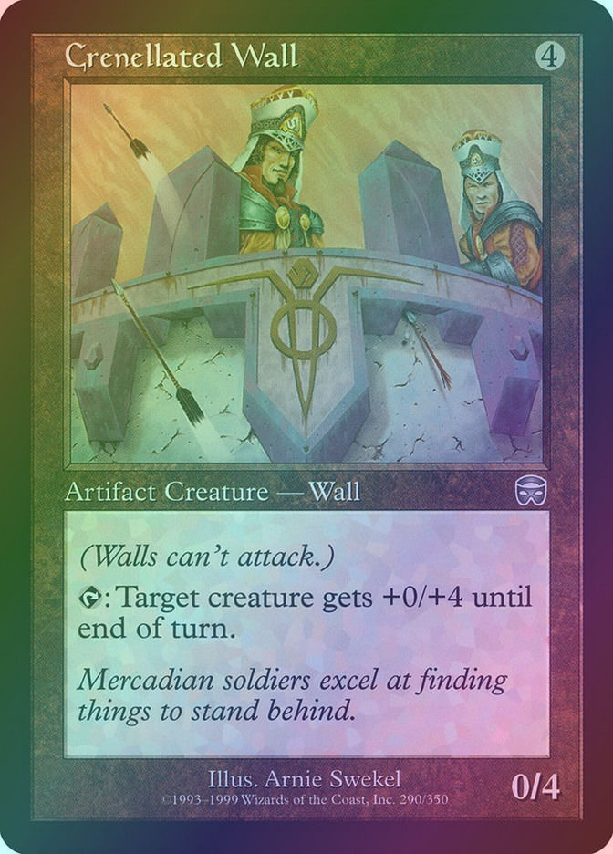 Crenellated Wall (MMQ) (290) / Foil