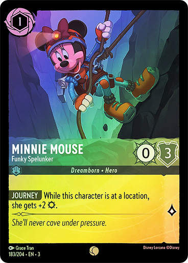 Minnie Mouse - Funky Spelunker (LOR_ITI) / Foil