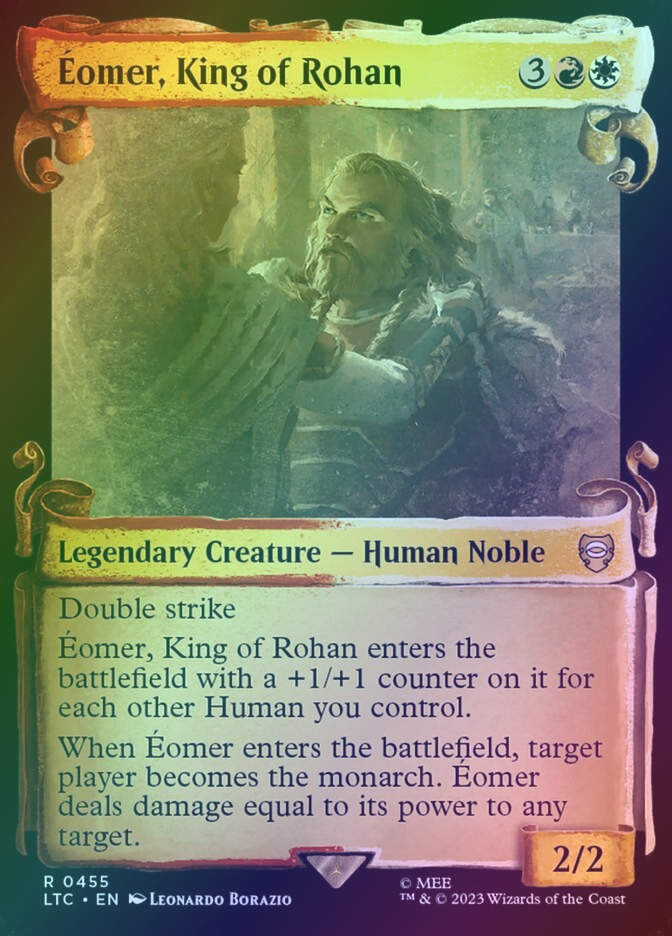 Éomer, King of Rohan (LTC) (455) / Showcase / Foil