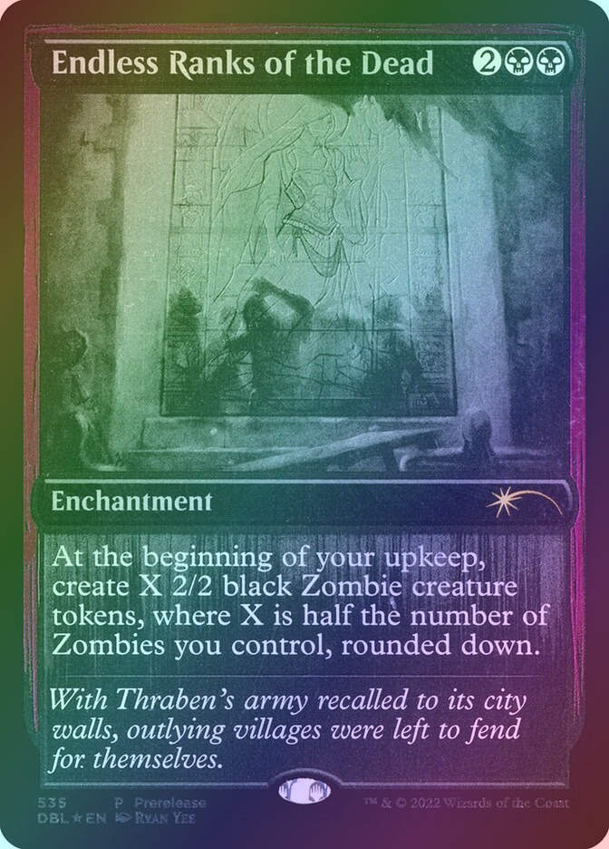 Endless Ranks of the Dead (DBL) (535) / Foil