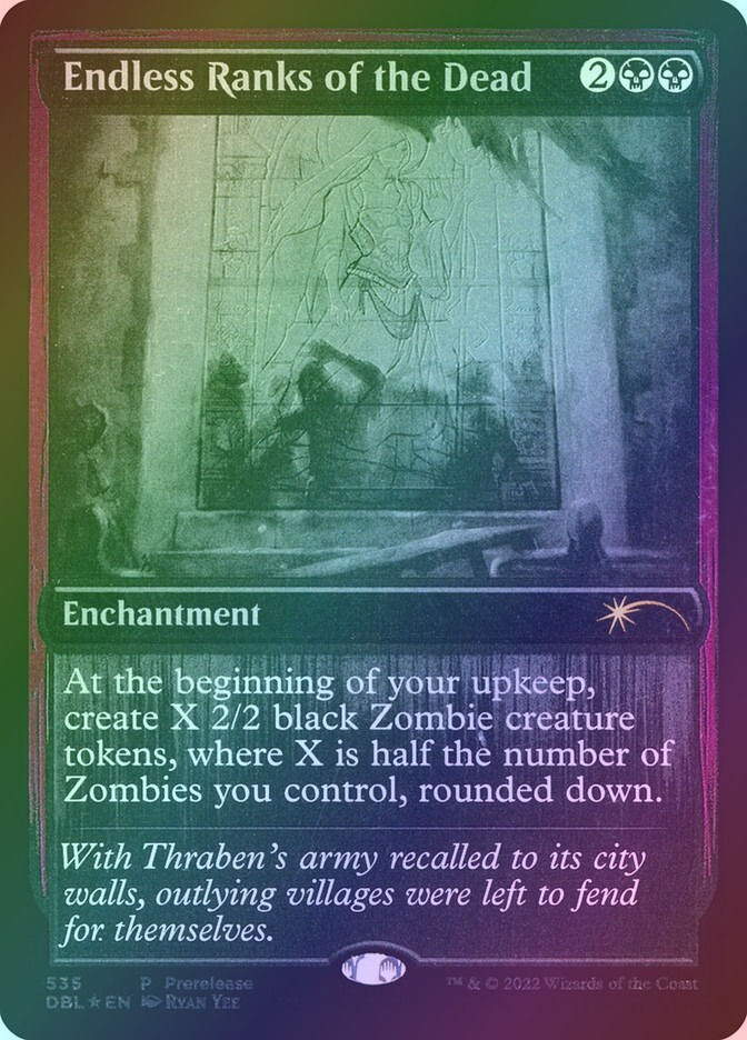 Endless Ranks of the Dead (DBL) (535) / Foil