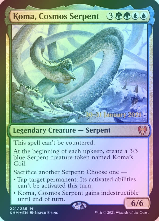 Koma, Cosmos Serpent (PKHM) (221s) / Foil