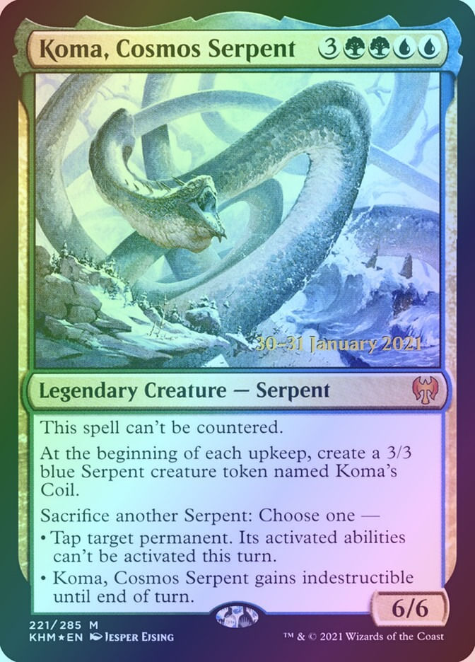 Koma, Cosmos Serpent (PKHM) (221s) / Foil