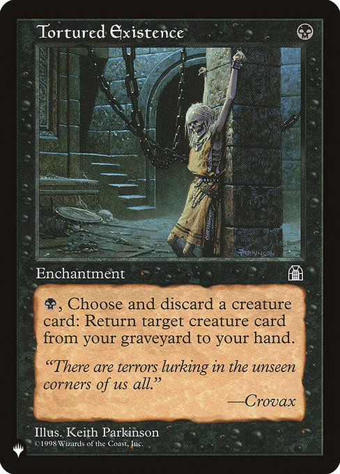 Tortured Existence (PLST) (STH-74)