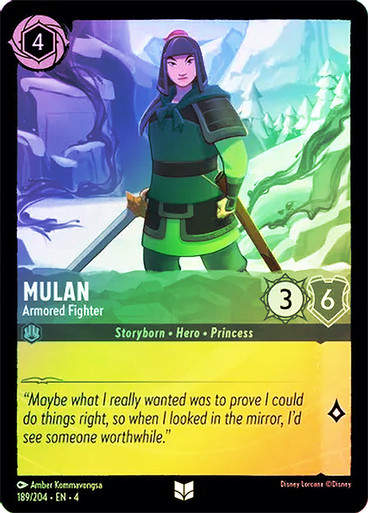 Mulan - Armored Fighter (LOR_URS) / Foil