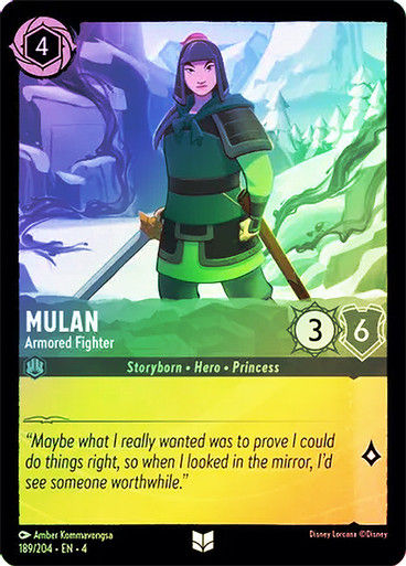 Mulan - Armored Fighter (LOR_URS) / Foil