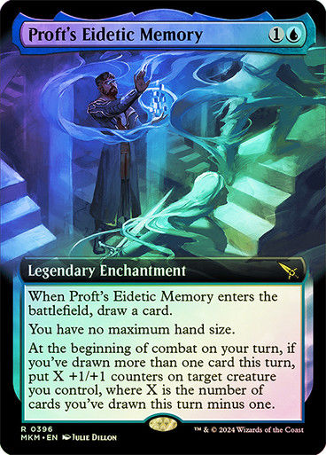 Proft's Eidetic Memory (mkm) (396) / Extended Art Foil