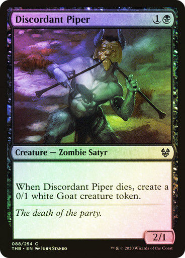 Discordant Piper (THB) (88) / Foil