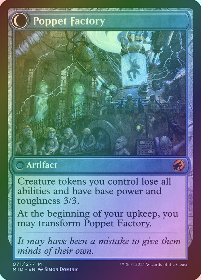 Poppet Stitcher // Poppet Factory (MID) (71) / Foil — cara 2 de 2