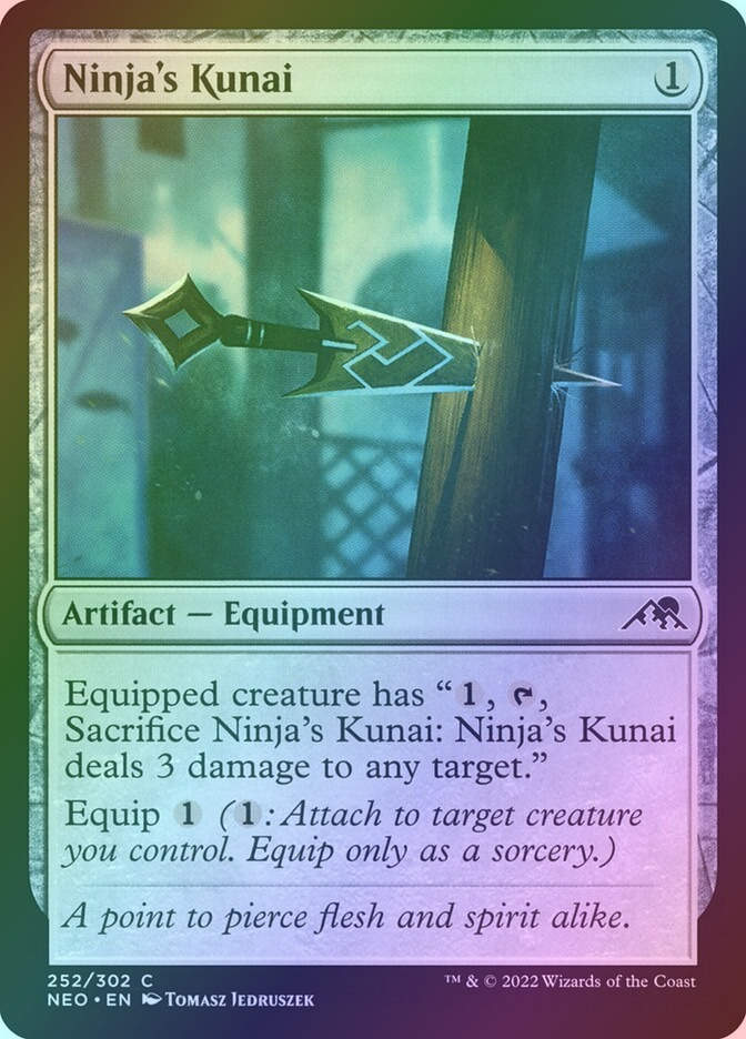 Ninja's Kunai (NEO) (252) / Foil