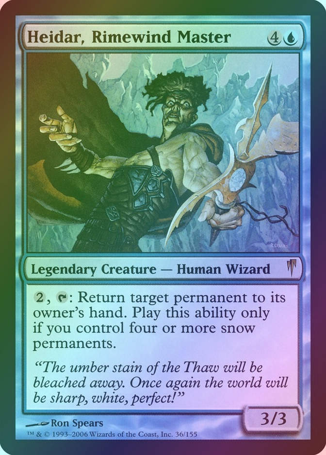 Heidar, Rimewind Master (CSP) (36) / Foil