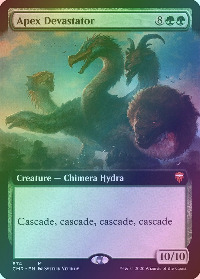 Apex Devastator (CMR) (674) / Extended Art / Foil