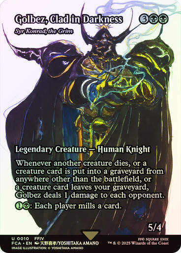 Syr Konrad, the Grim (FCA) (10) / Borderless / Foil
