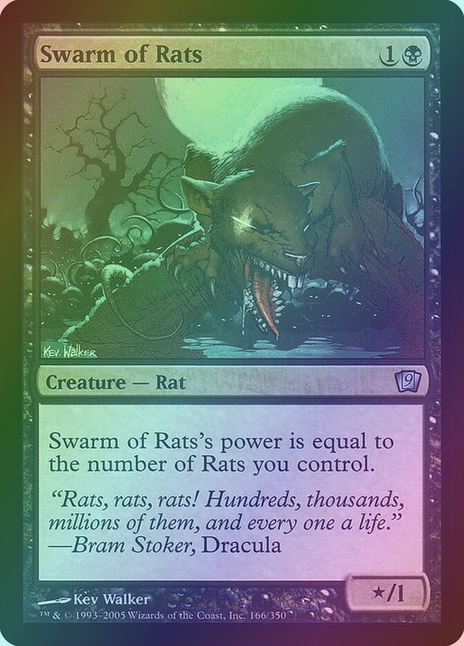 Swarm of Rats (9ED) (166★) / Foil