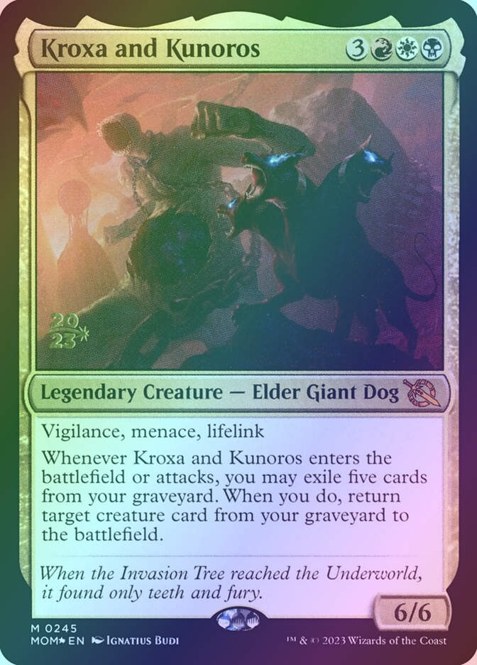 Kroxa and Kunoros (PMOM) (245s) / Foil