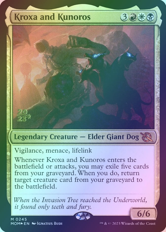 Kroxa and Kunoros (PMOM) (245s) / Foil