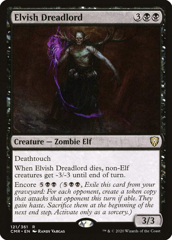 Elvish Dreadlord (CMR) (121)