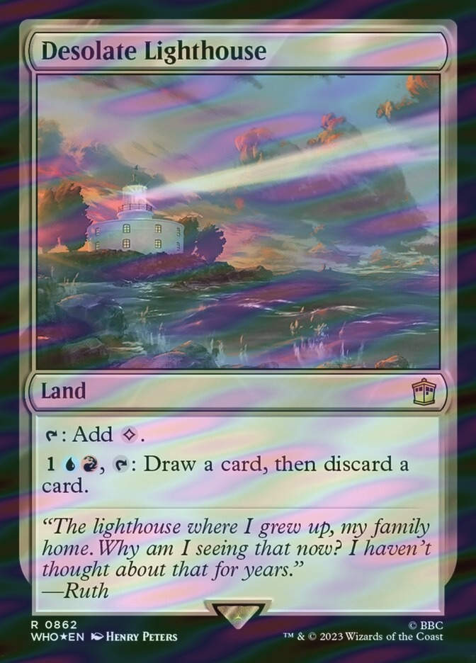 Desolate Lighthouse (WHO) (862) / Surge Foil