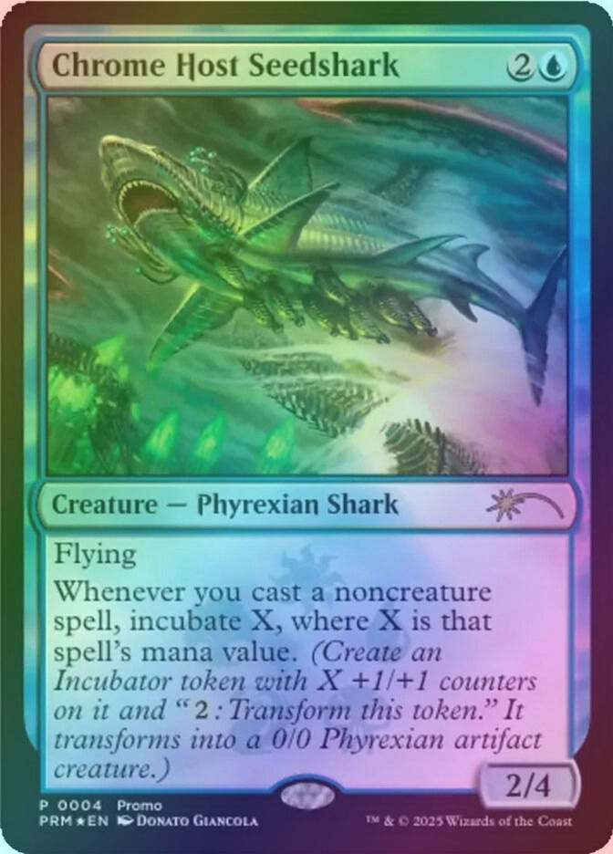 Chrome Host Seedshark (PMEI) (2025-20) / Foil