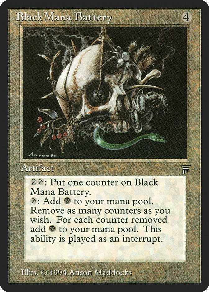 Black Mana Battery (leg)