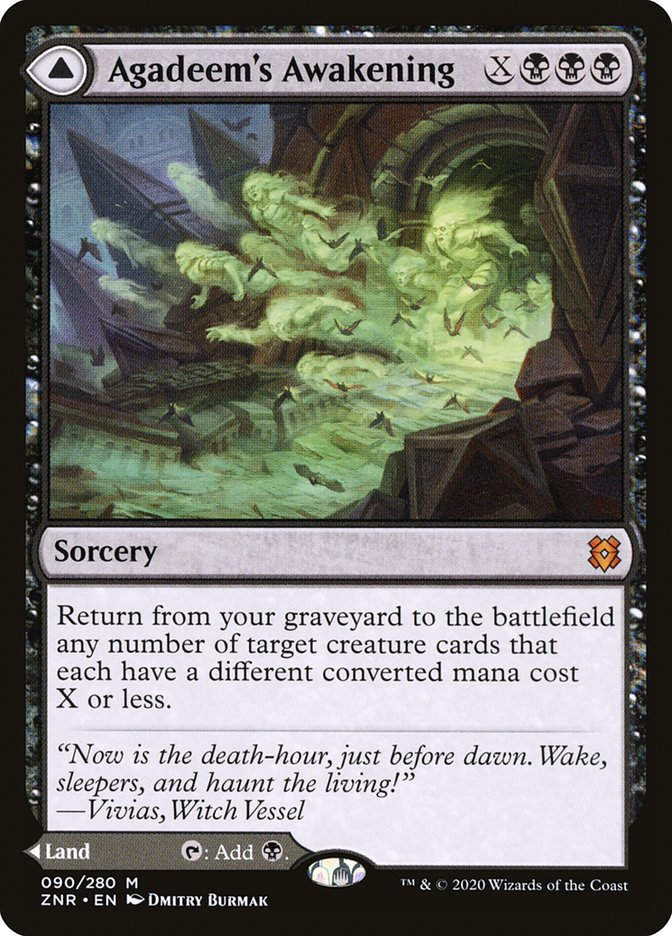 Agadeem's Awakening // Agadeem, the Undercrypt (ZNR) (90)