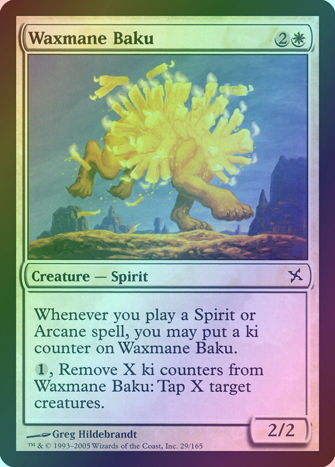 Waxmane Baku (BOK) (29) / Foil
