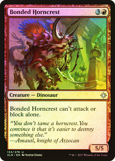 Bonded Horncrest (XLN) (133) / Foil