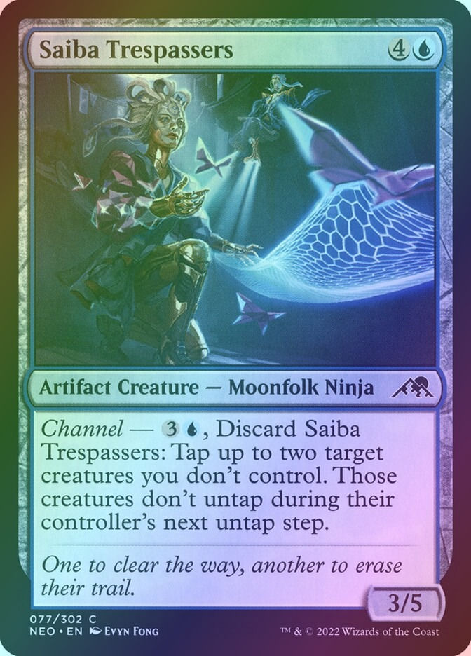 Saiba Trespassers (NEO) (77) / Foil