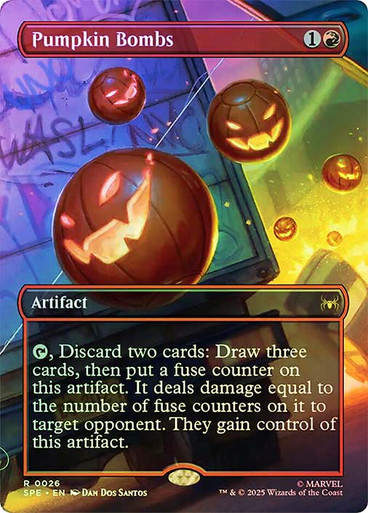 Pumpkin Bombs (SPE) (26) / Borderless / Foil