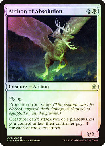 Archon of Absolution (ELD) (3) / Foil