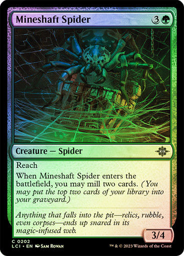 Mineshaft Spider (lci) / Foil