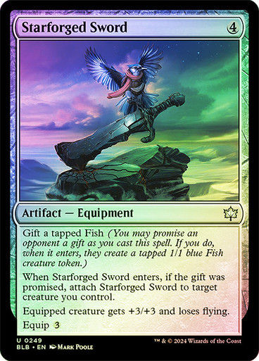 Starforged Sword (blb) (249) / Foil