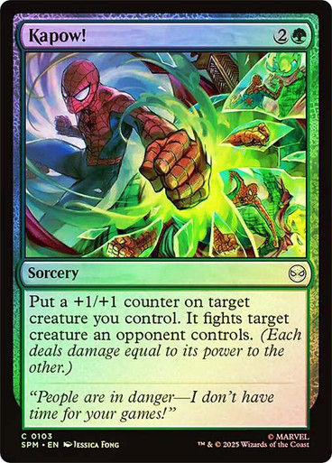 Kapow! (SPM) (103) / Foil