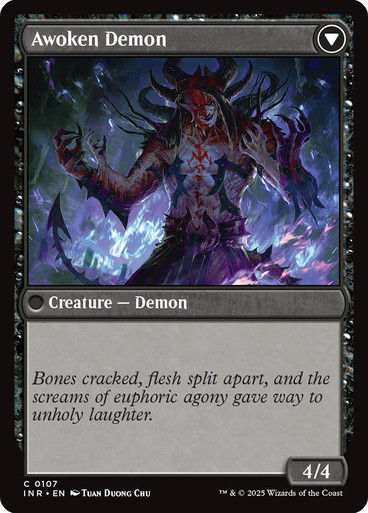 Ecstatic Awakener // Awoken Demon (INR) (107) — cara 2 de 2