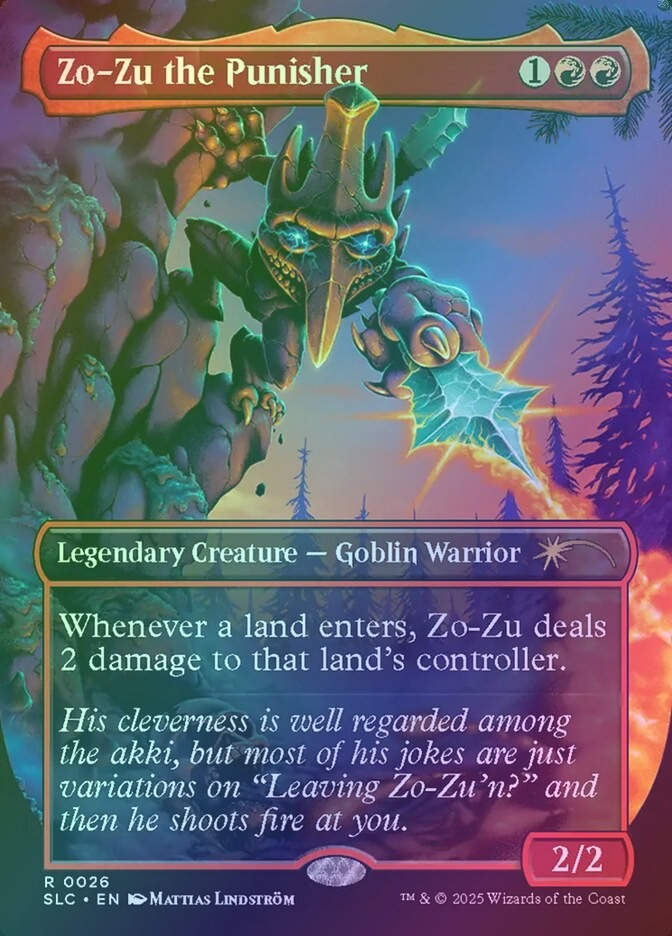 Zo-Zu the Punisher (SLC) (26) / Borderless / Foil