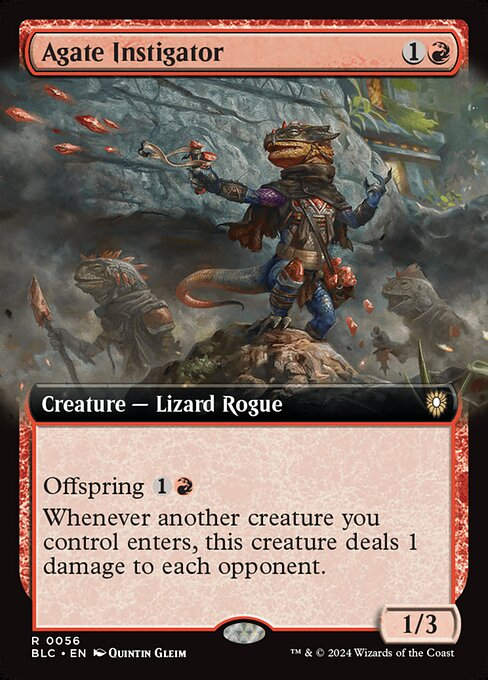 Agate Instigator (blc) (56) / Extended Art