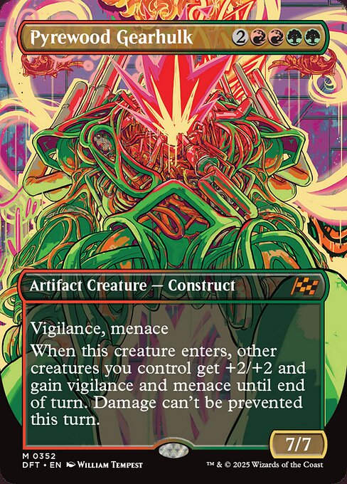 Pyrewood Gearhulk (DFT) (352) / Borderless