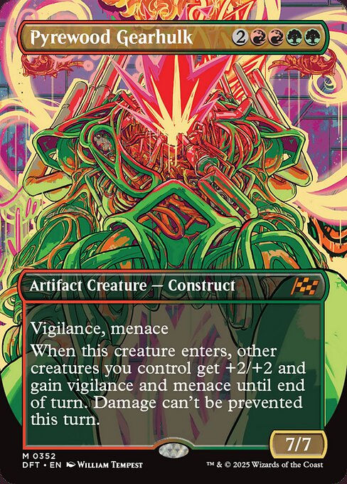 Pyrewood Gearhulk (DFT) (352) / Borderless