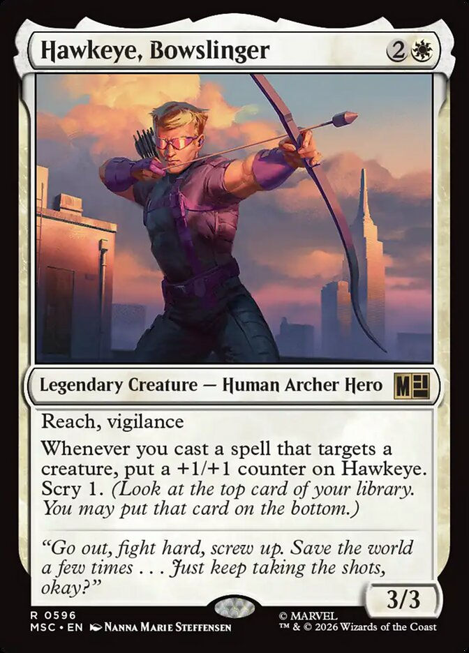 Hawkeye, Bowslinger (MSC) (596)