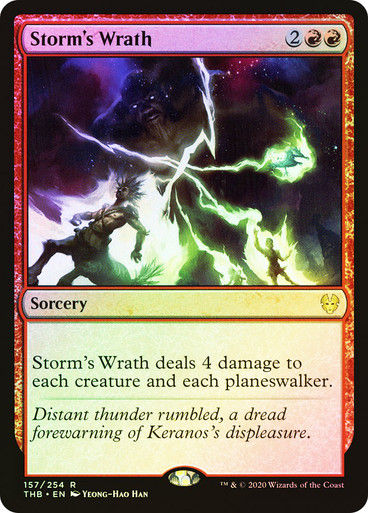 Storm's Wrath (THB) (157) / Foil