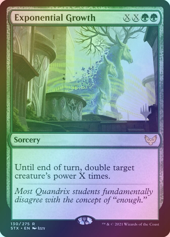 Exponential Growth (PSTX) (130p) / Foil